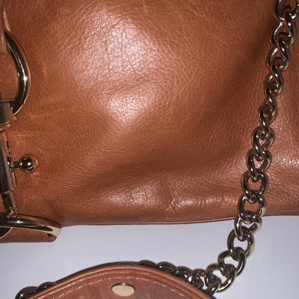 Rebecca Minkoff mini mac crossbody brown leather purse - Picture 4 of 8